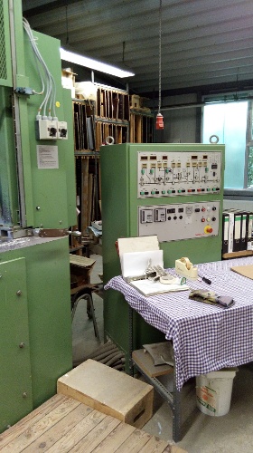 Hier steht die Maschine noch beim Kunden. Ab KW 36 bei TFM; GmbH in Hardthausen